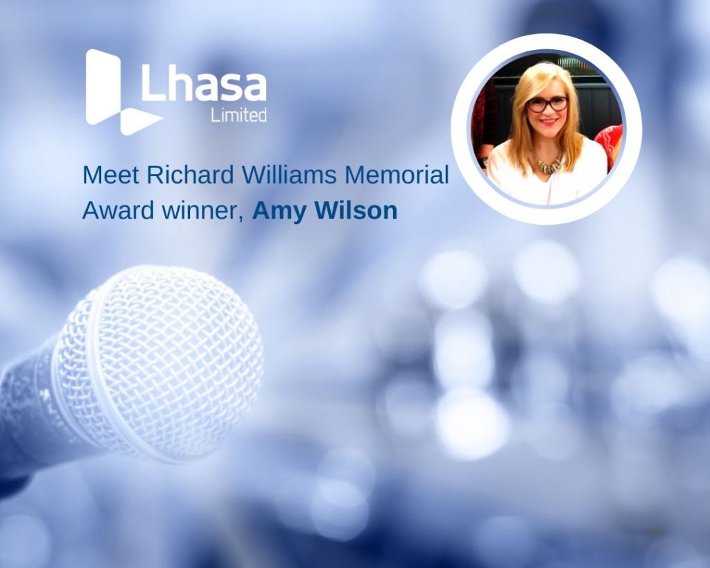 Lhasa Limited is pleased to introduce the winner of the Richard Williams Memorial Award